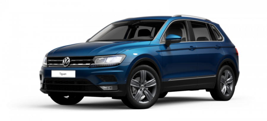 Volkswagen Tiguan, Maraton Edition 1,5 TSI ACT 6G, barva modrá