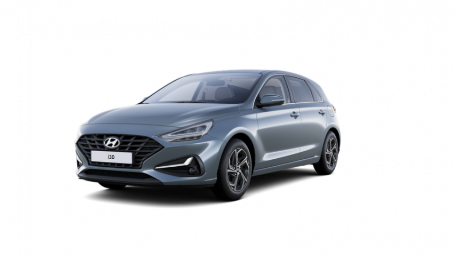 Hyundai i30, 1,0 T-GDI 88 kW MT, barva modrá