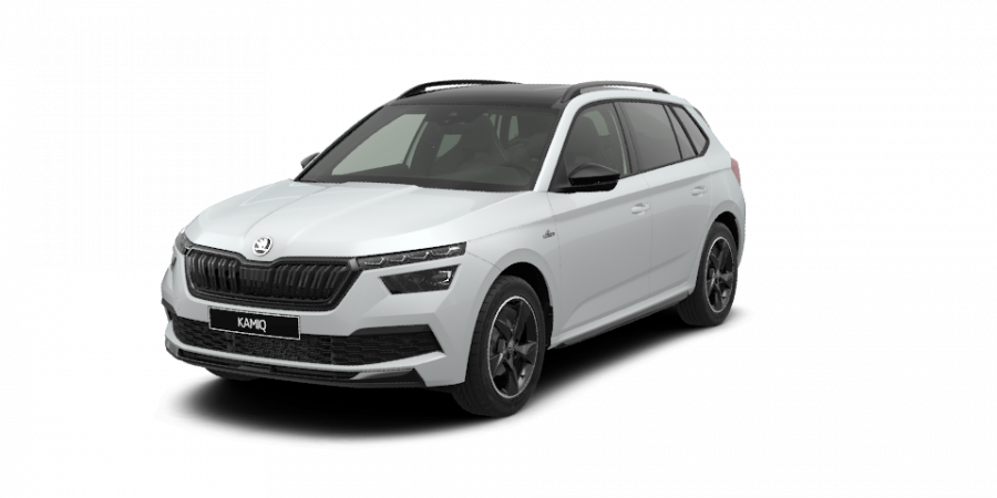 Škoda Kamiq, 1,5 TSI 110 kW 6-stup. mech., barva bílá