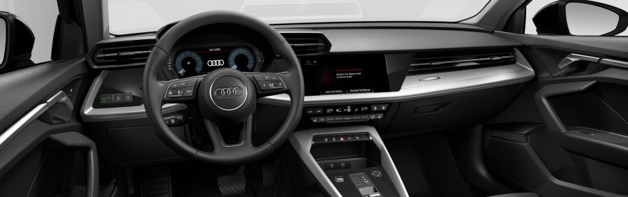 Audi A3, A3 Limuzína S line 35 TFSI CoD 110kW, barva černá