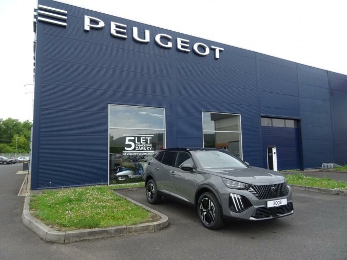 Peugeot 2008, Peugeot 2008 GT PureTech 130k EAT8, barva šedá