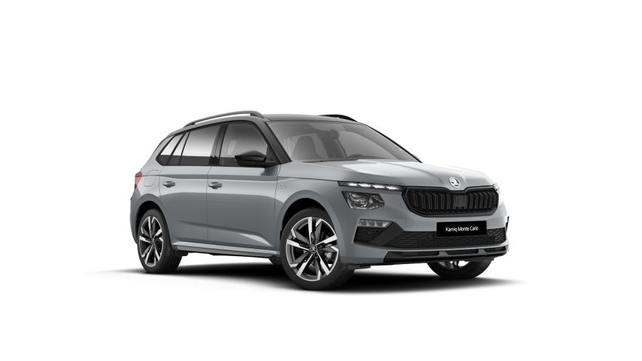 Škoda Kamiq, 1,5 TSI 110 kW 7° automatická DSG, barva stříbrná