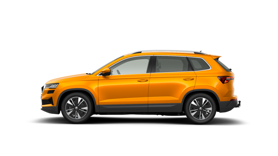 Škoda Karoq, 1,5 TSI 110 kW 7° automatická DSG, barva oranžová