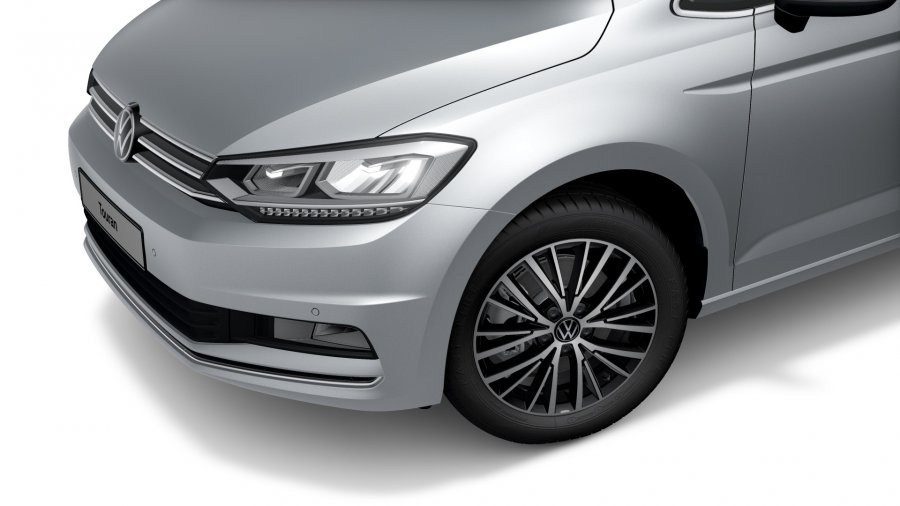 Volkswagen Touran, Touran HL 2,0 TDI 7DSG EVO, barva stříbrná