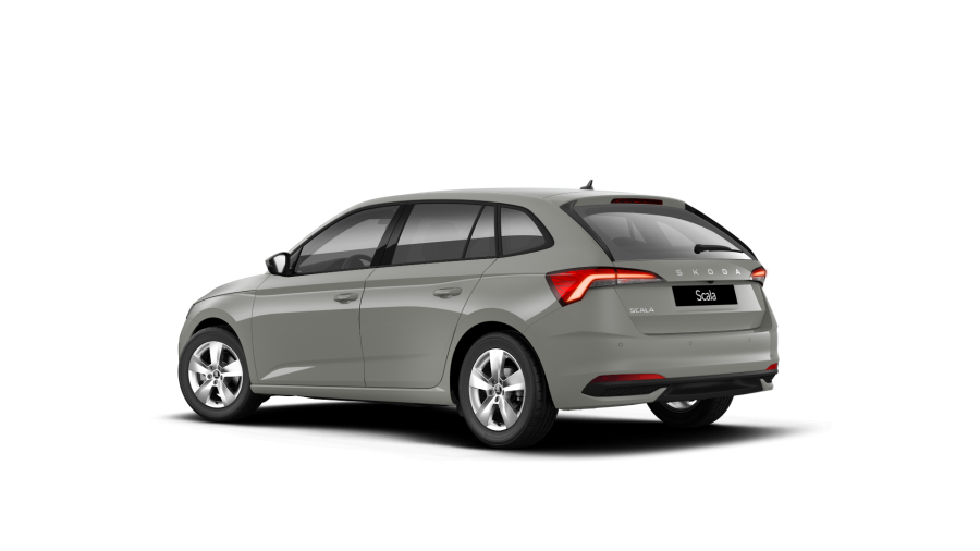 Škoda Scala, 1,0 TSI 85 kW 7° automatická DSG, barva šedá