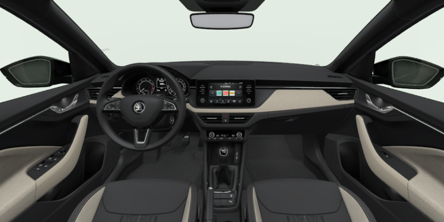 Škoda Scala, 1,0 TSI 85 kW 6-stup. mech., barva šedá
