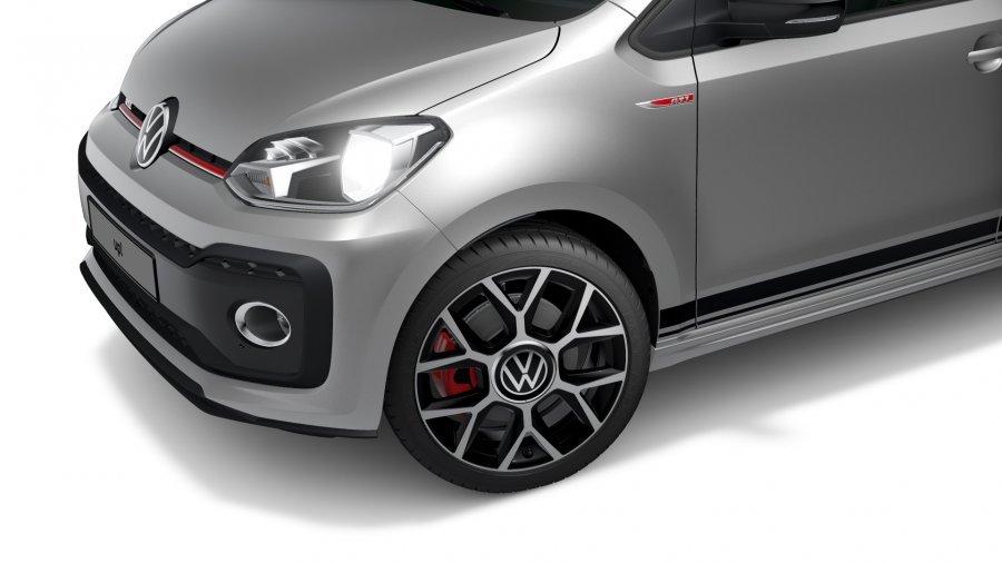 Volkswagen Up!, up! GTI 1,0 TSI 6G, barva stříbrná