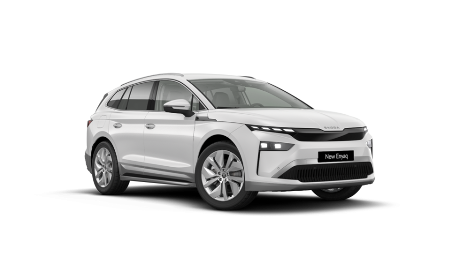 Škoda Enyaq iV, 82 kWh 1° automatická, barva bílá