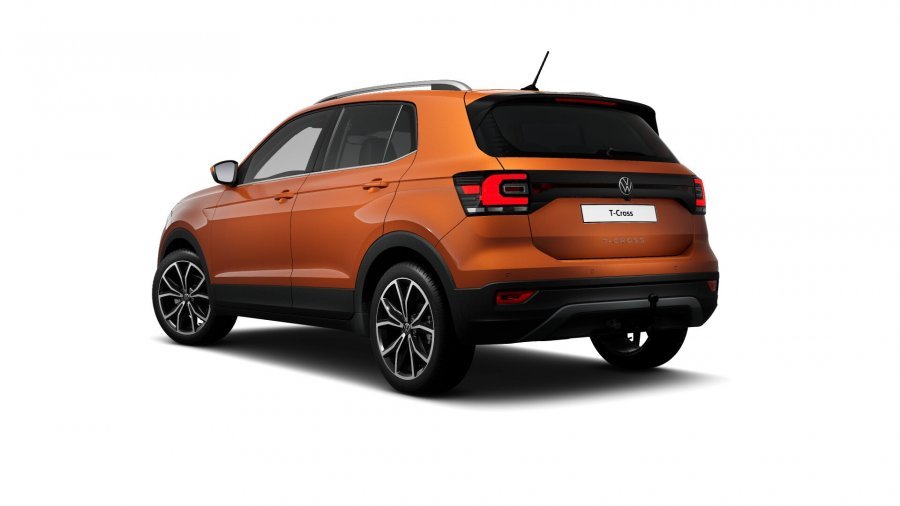 Volkswagen T-Cross, T-Cross Style 1,0 TSI 81 kW 7DSG, barva oranžová