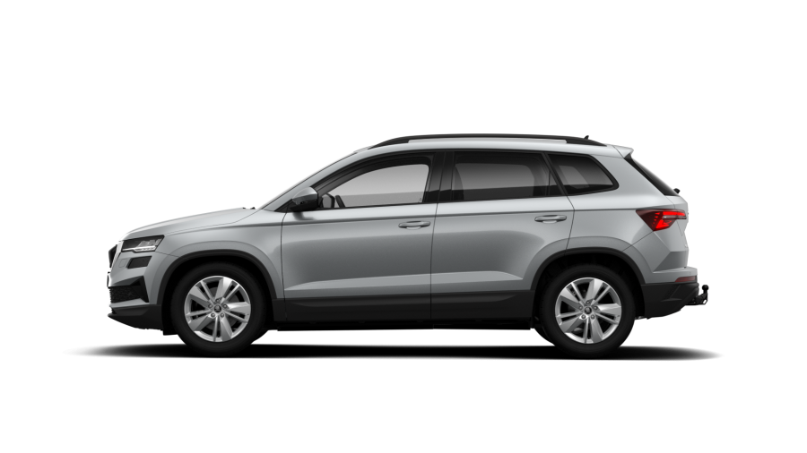Škoda Karoq, 1,5 TSI 110 kW 6-stup. mech., barva stříbrná