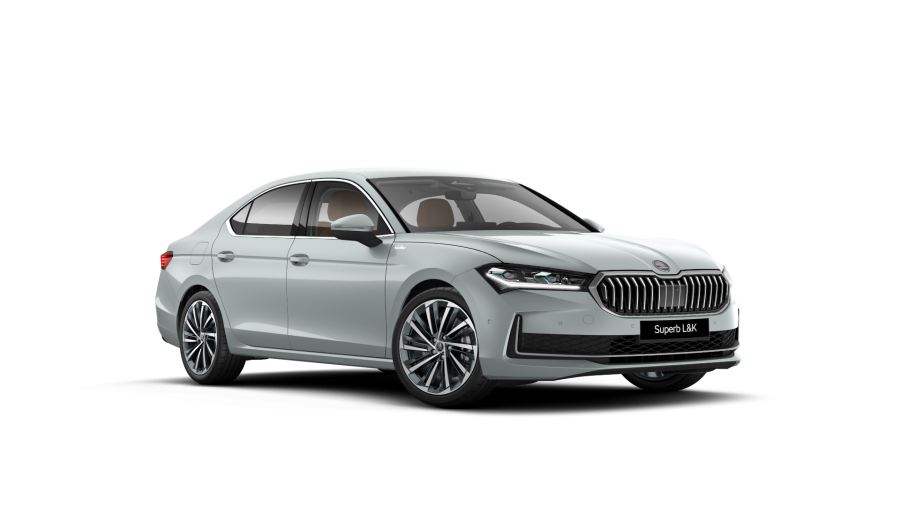 Škoda Superb, 2,0 TSI 195 kW 7-stup. automat. 4x4, barva stříbrná