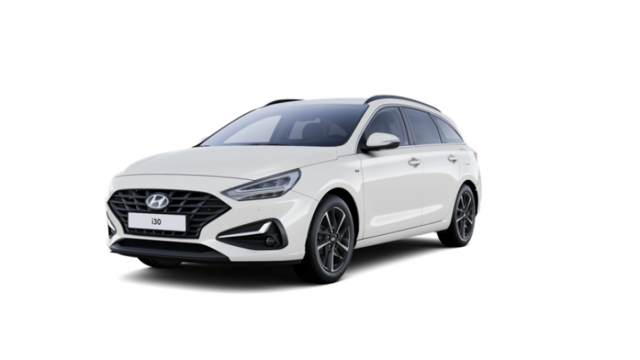 Hyundai i30, 1,0 T-GDI 88 kW, barva bílá