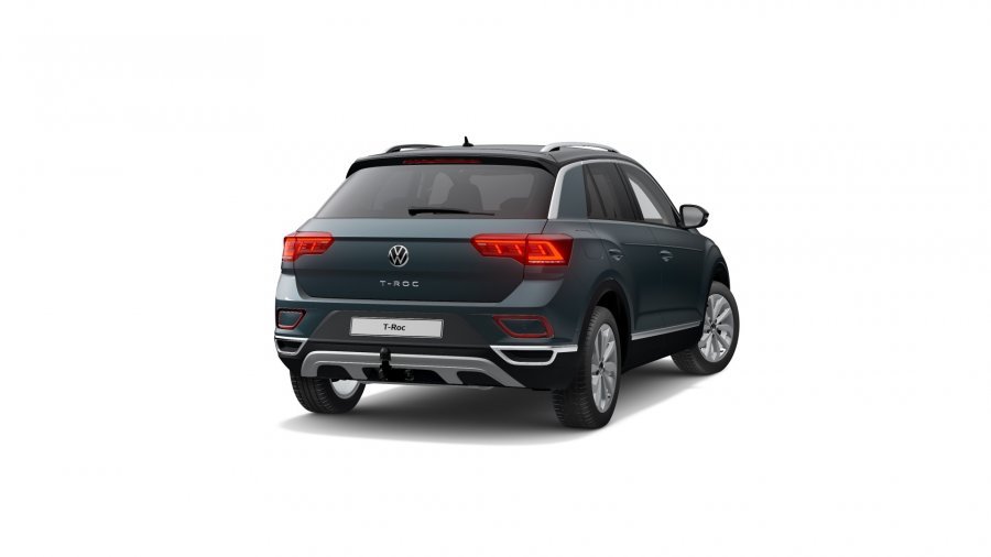 Volkswagen T-Roc, T-Roc Style 1,5 TSI 110 kW 6G, barva modrá