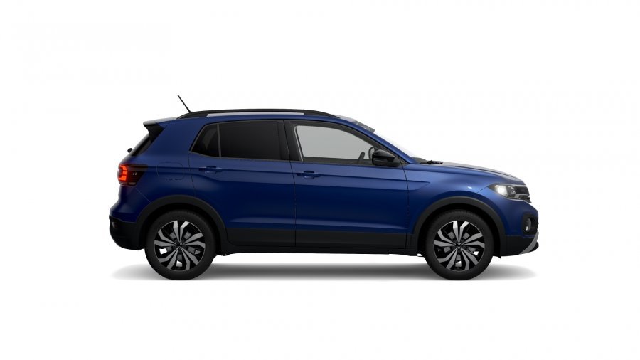 Volkswagen T-Cross, T-Cross Life 1,0 TSI 70 kW 5G, barva modrá