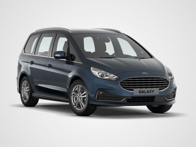 Ford Galaxy, GALAXY TITANIUM, 2.0 ECOBLUE 150 K, 6ST MAN, barva modrá