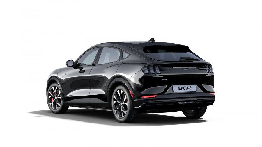 Ford Mustang, MACH-E AWD, 5dveřová, 98,7 kWh prodloužený dojezd 258 kW/351 k, automatická, 4WD, barva černá