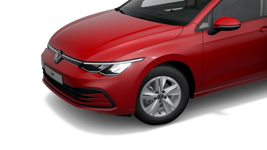 Volkswagen Golf Variant, Golf Variant Life 1,0 eTSI 7DSG  mHEV, barva červená