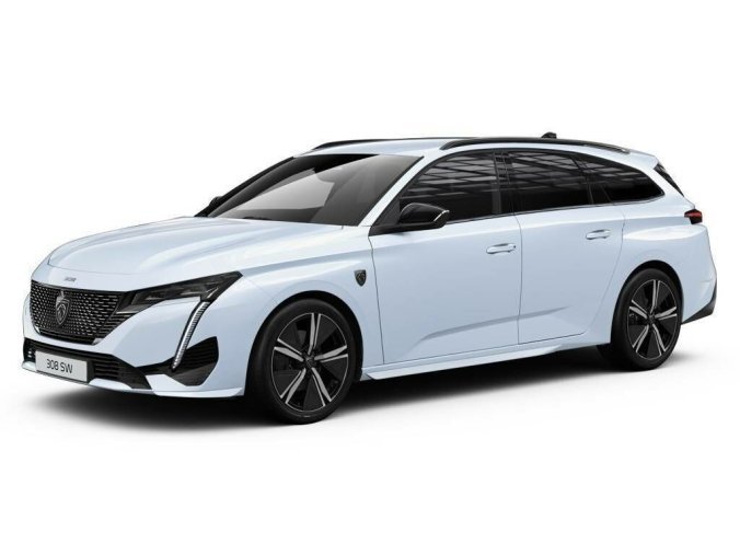 Peugeot 308, Peugeot 308 GT Hybrid e-DCS6 1,2 PureTech, barva bílá