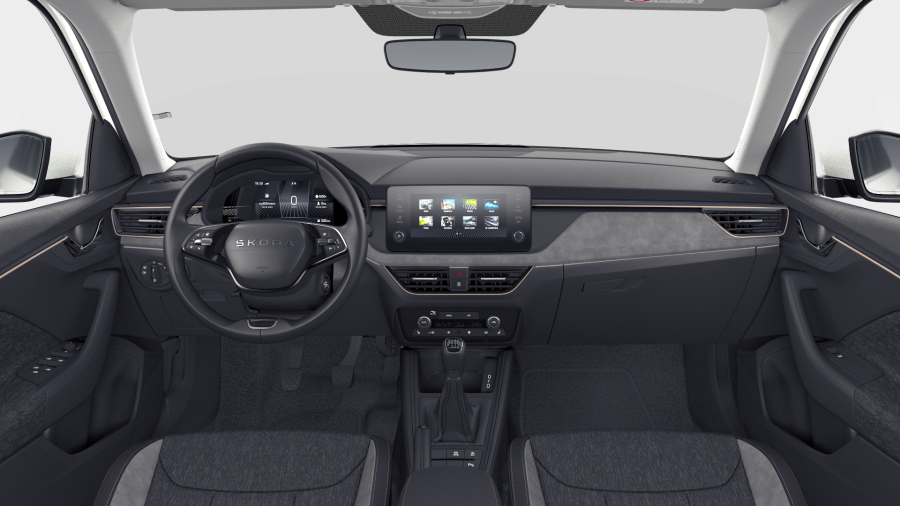 Škoda Kamiq, 1,0 TSI 85 kW 6° manuální, barva bílá