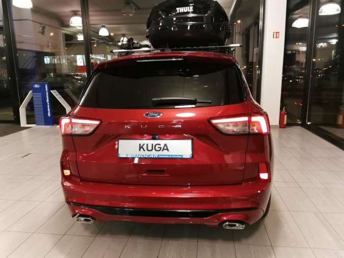 Ford Kuga, ST-Line, 5dveřová, 1.5 EcoBlue 88 kW/120 k, 8st. automatická, barva červená