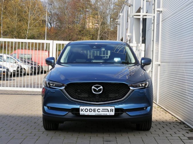 Mazda CX-5, 2,0 Skyactiv-G 165k/121kW MAN, barva modrá