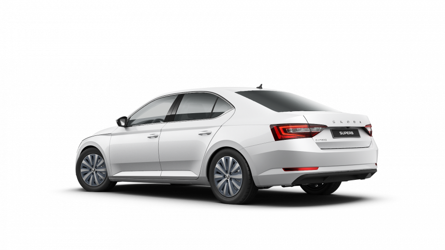 Škoda Superb, 2,0 TDI 110 kW 6-stup. mech., barva bílá