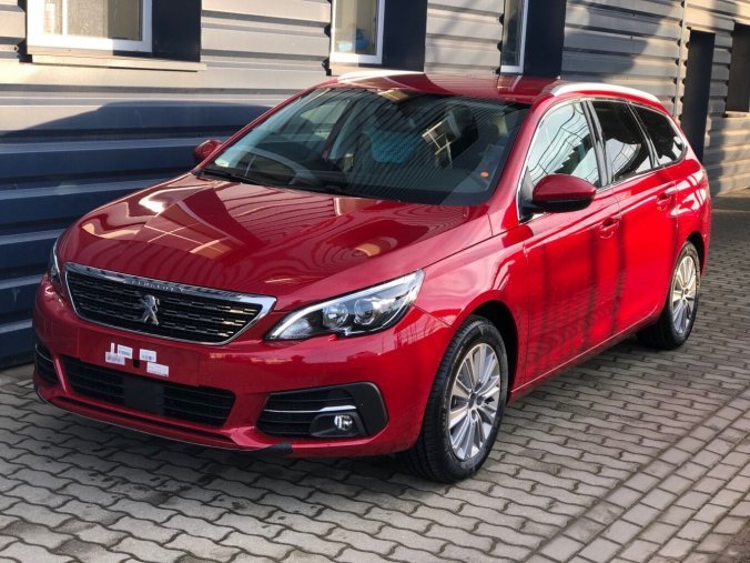 Peugeot 308, SW ALLURE PACK 1.5 BlueHDi 130 EAT8 - 4335, barva červená
