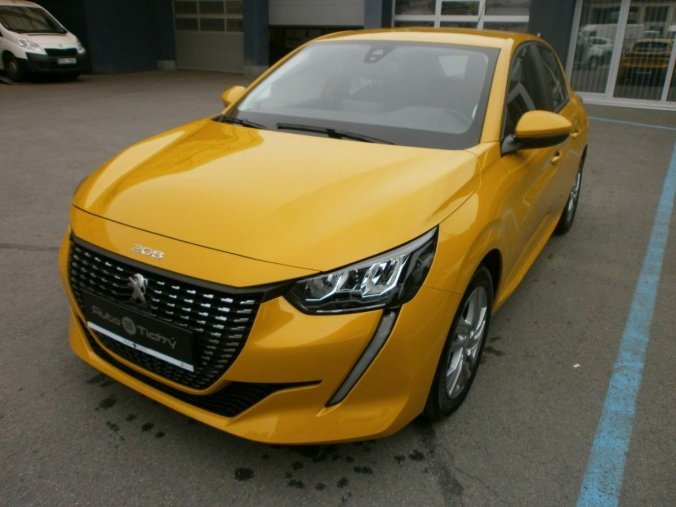 Peugeot 208, Active 1,2 PureTech 75 S&S MAN, barva žlutá