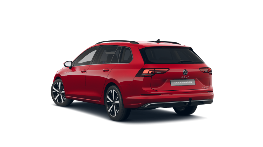 Volkswagen Golf Variant, Golf Variant Style 1,5 eTSI 7DSG mHEV, barva červená