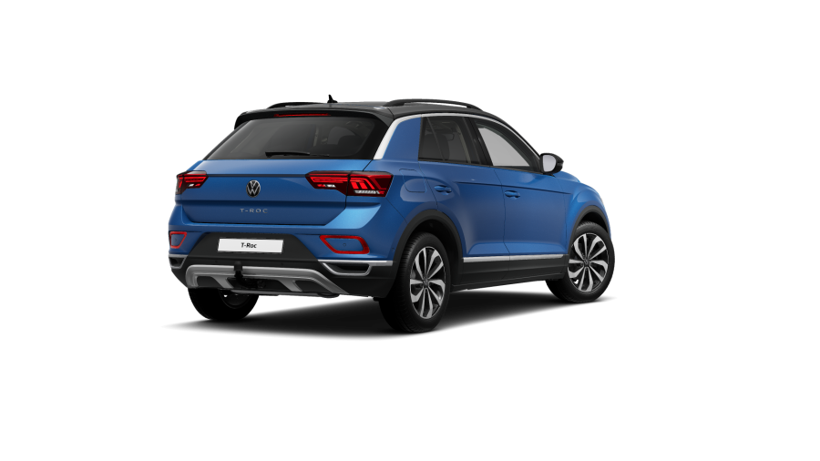 Volkswagen T-Roc, T-Roc Style 1,5 TSI 110 kW 6G, barva modrá