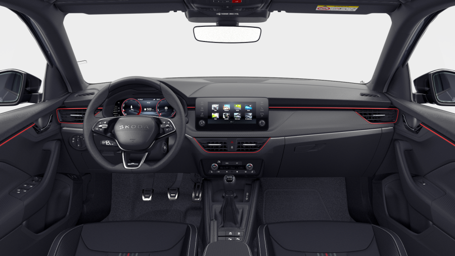 Škoda Scala, 1,0 TSI 85 kW 6° manuální, barva šedá