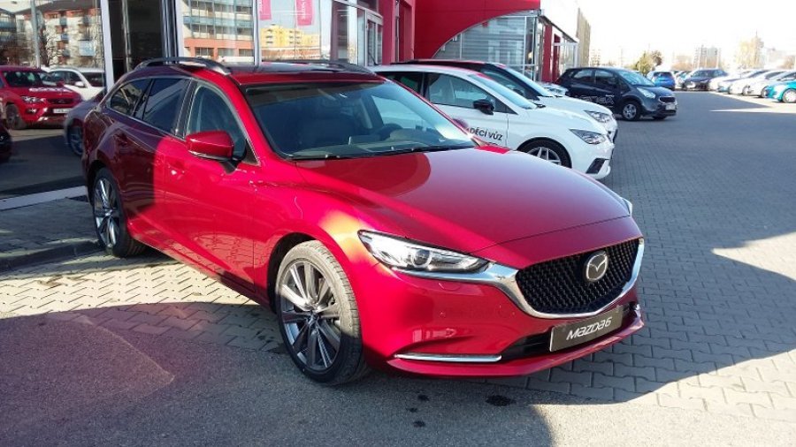 Mazda 6, 2,5 Skyactiv-G194 A/T, barva červená