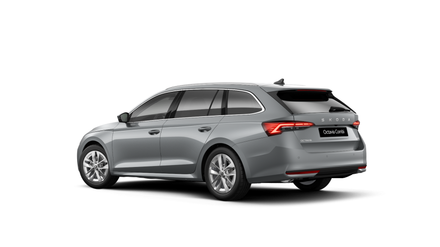 Škoda Octavia, 1,5 TSI m-HEV 110 kW 7° automatická DSG, barva stříbrná