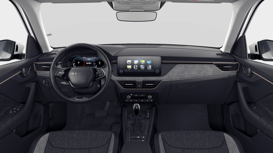 Škoda Kamiq, 1,5 TSI 110 kW 7° automatická DSG, barva bílá