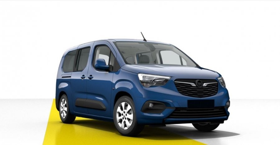 Opel Combo, L2H1 1.2 Turbo 7 míst, barva modrá
