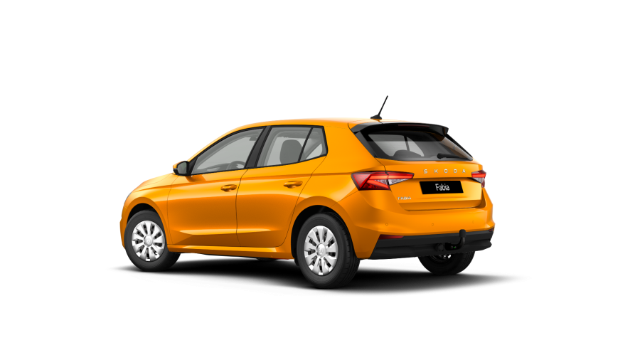 Škoda Fabia, 1,0 TSI 70 kW 5° manuální, barva oranžová
