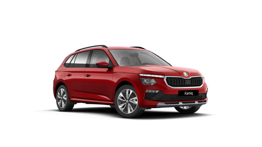 Škoda Kamiq, 1,0 TSI 85 kW 6-stup. mech., barva červená