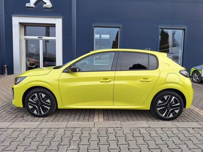 Peugeot 208, Peugeot 208 ALLURE Hybrid 100 e-DCS6, barva žlutá