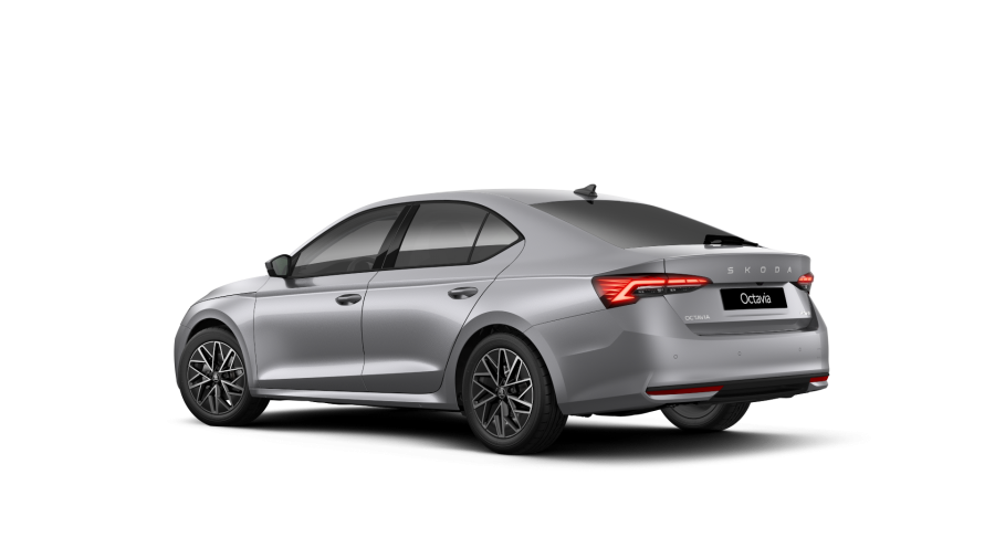 Škoda Octavia, 1,5 TSI m-HEV 110 kW 7° automatická DSG, barva stříbrná