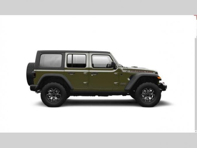 Jeep Wrangler, 2,0T 270 PS Rubicon Unlimited, barva zelená