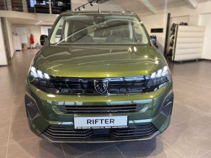 Peugeot Rifter, Peugeot Rifter LONG ALLURE BlueHDi 130 MAN6 - 5681, barva zelená
