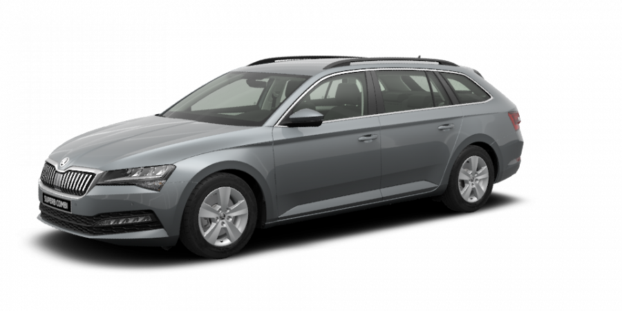 Škoda Superb, 2,0 TDI 110 kW 7-speed automat., barva šedá