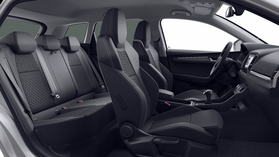 Škoda Karoq, 2,0 TDI 110 kW 7-stup. automat. 4x4, barva bílá