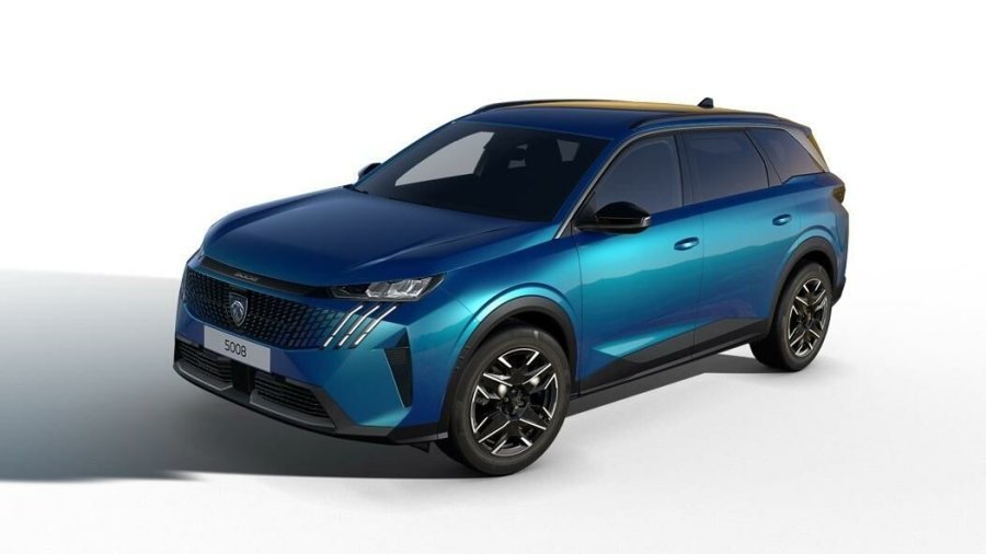 Peugeot 5008, Peugeot 5008 ALLURE Hybrid 145 e-DCS6, barva modrá