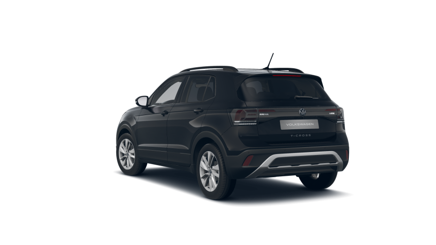 Volkswagen T-Cross, T-Cross People 1.0 TSI 85 kW 6G, barva černá