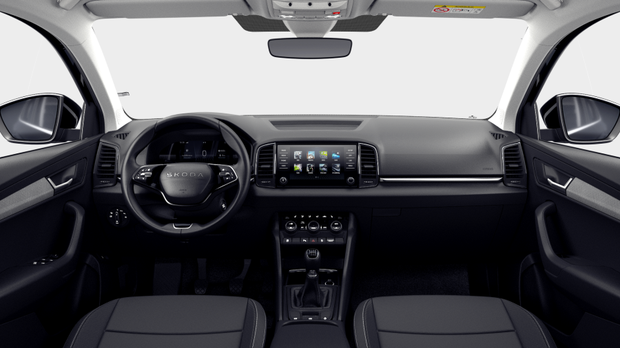 Škoda Karoq, 1,5 TSI 110 kW 6° manuální, barva černá