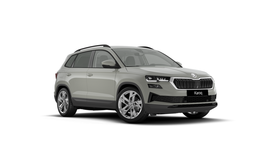 Škoda Karoq, 1,5 TSI 110 kW 7° automatická DSG, barva šedá