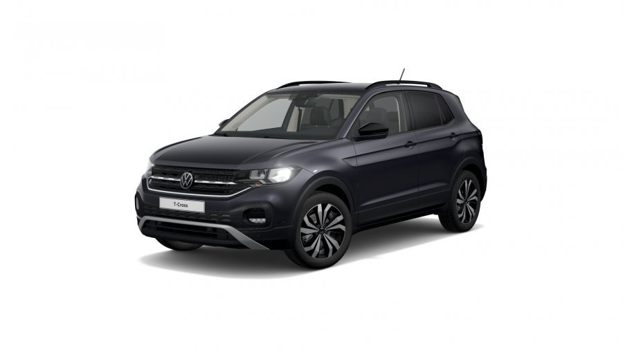 Volkswagen T-Cross, T-Cross Life 1,0 TSI 81 kW 6G, barva šedá