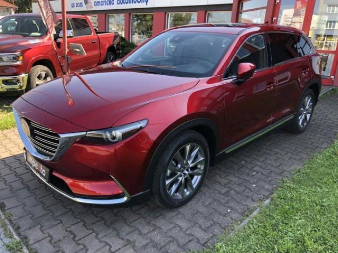 Mazda CX-9, 2,5L AWD GT, barva červená