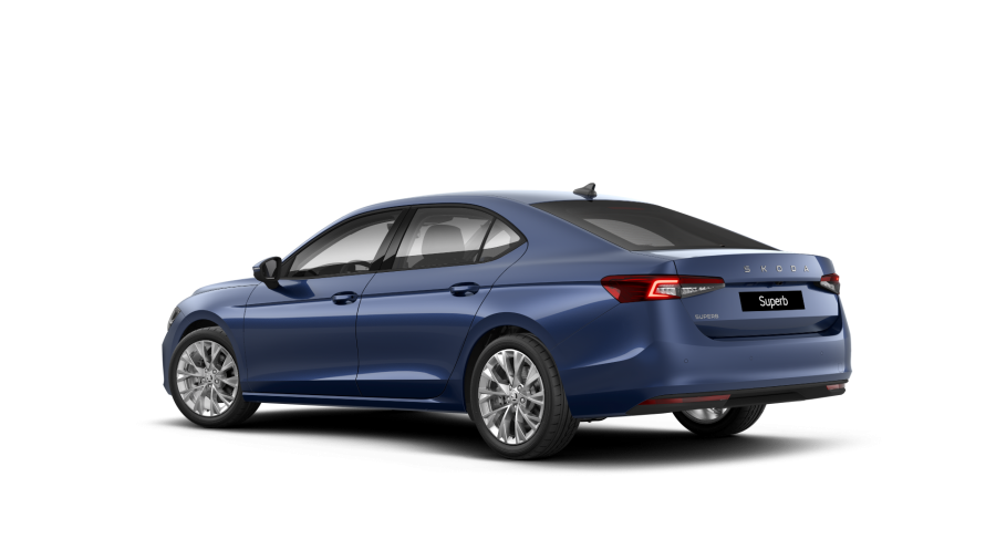 Škoda Superb, 2,0 TDI 110 kW 7-stup. automat., barva modrá